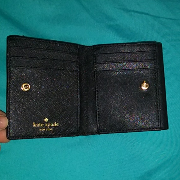 Kate Spade black little wallet - Picture 3 of 4